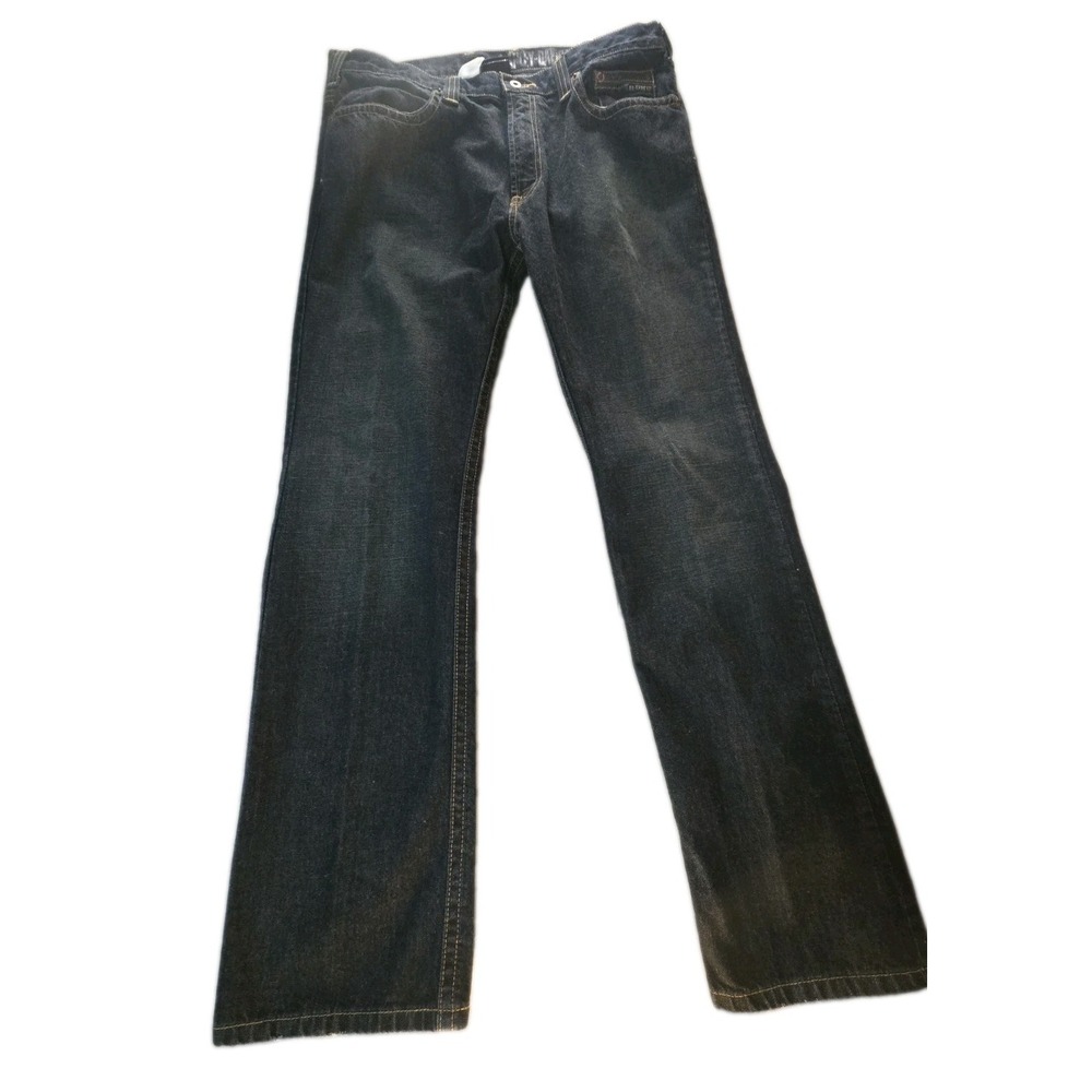 Harley-Davidson Jeans Mens 34x32 Blue Denim Straight Leg Motorclothes Bikers